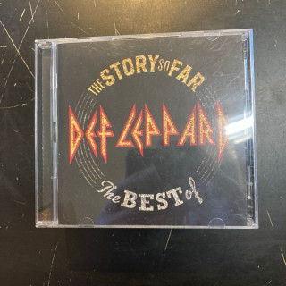 Def Leppard - The Story So Far (The Best Of) 2CD (M-/VG+) -hard rock-